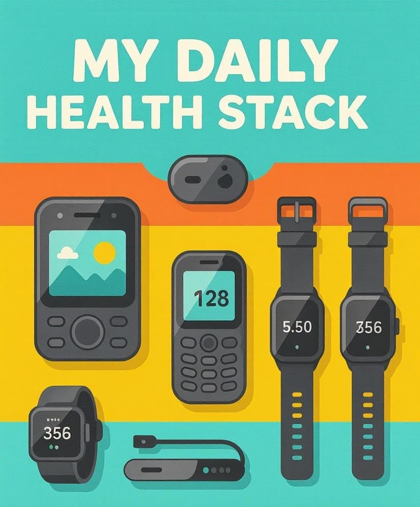 My Daily Health Tech Stack: The Gadgets That Keep Me On Track