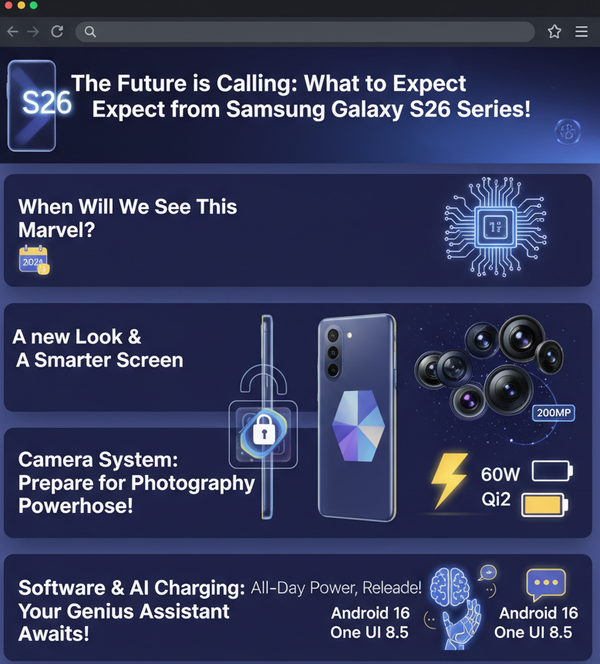 What to Expect from the Samsung Galaxy S26 Series!