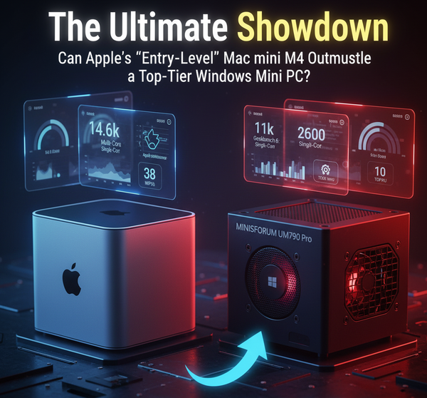 Can Apple's "Entry-Level" Mac mini M4 Outmuscle a Top-Tier Windows Mini PC?